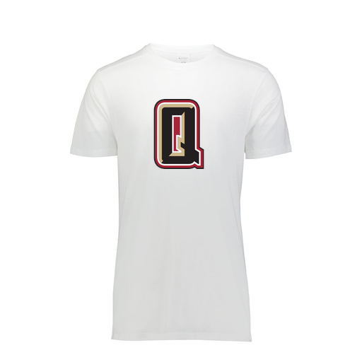 [FTSCUBWH-AS-LOGO2] Decker Men's Tri-Blend T-Shirt - Short Sleeve (Adult S, White, Logo 2)