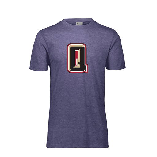 [FTSCUBRY-AS-LOGO2] Decker Men's Tri-Blend T-Shirt - Short Sleeve (Adult S, Royal, Logo 2)