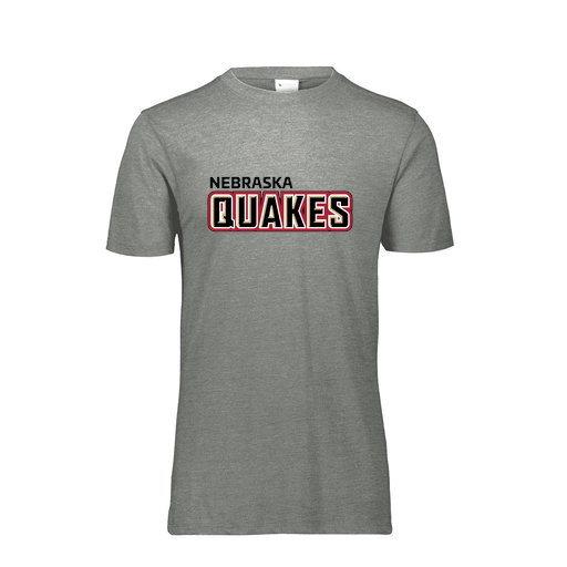 [FTSCUBGY-AS-LOGO1] Decker Men's Tri-Blend T-Shirt - Short Sleeve (Adult S, Gray, Logo 1)