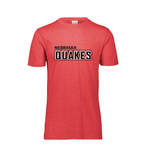 [FTSCUBRD-AS-LOGO1] Decker Men's Tri-Blend T-Shirt - Short Sleeve (Adult S, Red, Logo 1)