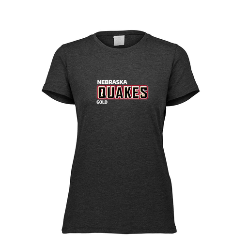 [FTSCUBBK-FAXS-LOGO3] Decker Women's Tri-Blend T-Shirt - Short Sleeve (Female Adult XS, Black, Logo 3)