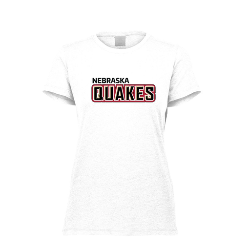 [FTSCUBWH-FAXS-LOGO1] Decker Women's Tri-Blend T-Shirt - Short Sleeve (Female Adult XS, White, Logo 1)