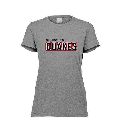 [FTSCUBGY-FAXS-LOGO1] Ladies Ultra-blend T-Shirt (Female Adult XS, Gray, Logo 1)