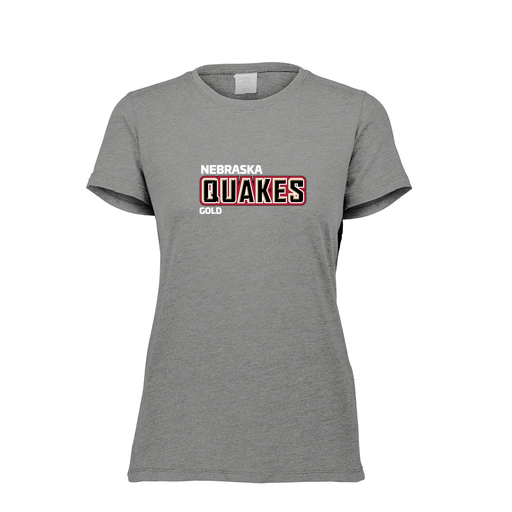 [FTSCUBGY-FAXS-LOGO3] Ladies Ultra-blend T-Shirt (Female Adult XS, Gray, Logo 3)