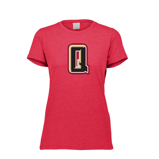 [FTSCUBRD-FAXS-LOGO2] Ladies Ultra-blend T-Shirt (Female Adult XS, Red, Logo 2)