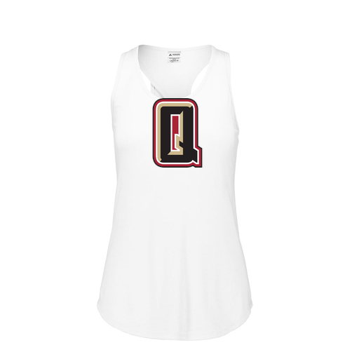 [FT0TUBWH-FAS-LOGO2] Ladies Tri Blend Tank Top (Female Adult S, White, Logo 2)