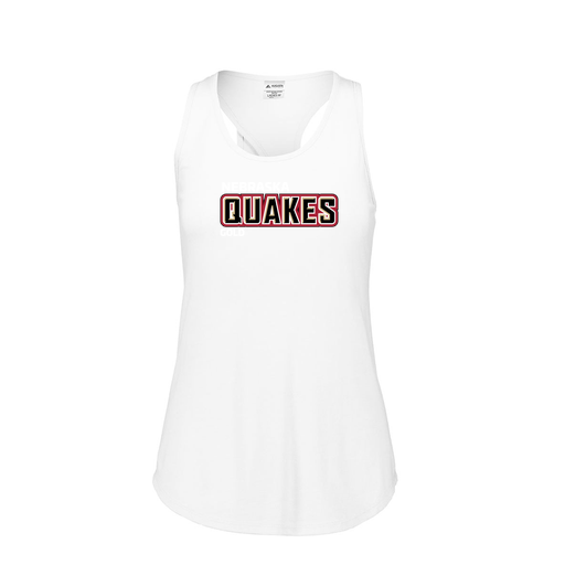 [FT0TUBWH-FAS-LOGO3] Ladies Tri Blend Tank Top (Female Adult S, White, Logo 3)
