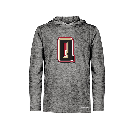 [FOLHCGBK-AS-LOGO2] Men's Charge Hoodie (Adult S, Black, Logo 2)