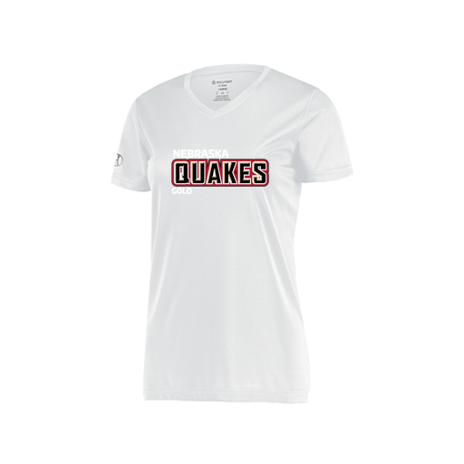 [222820.005.S-LOGO3] Ladies Movement Dri Fit Shirt (Female Adult S, White, Logo 3)